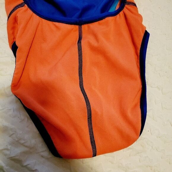 Speedo Blue One Piece Swimsuit Size 6 - Picture 10 of 12